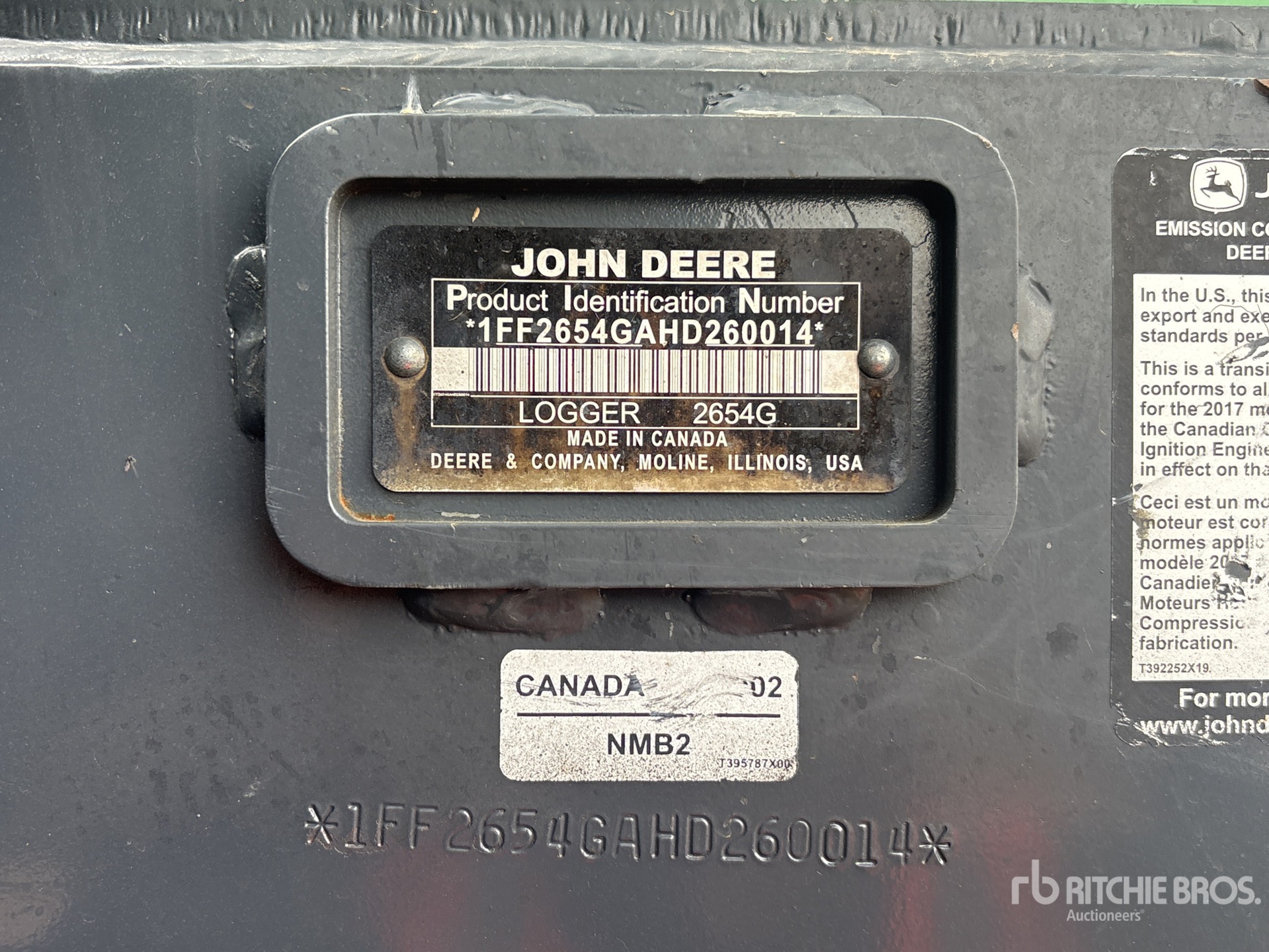 2018 John Deere 2654G