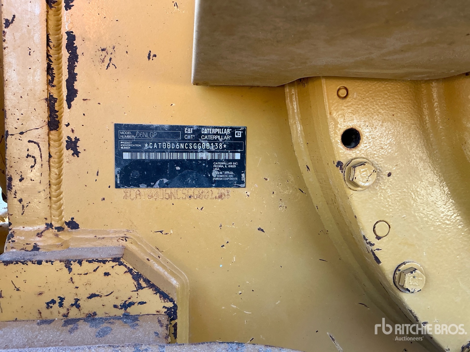 2017 Caterpillar D6N LGP
