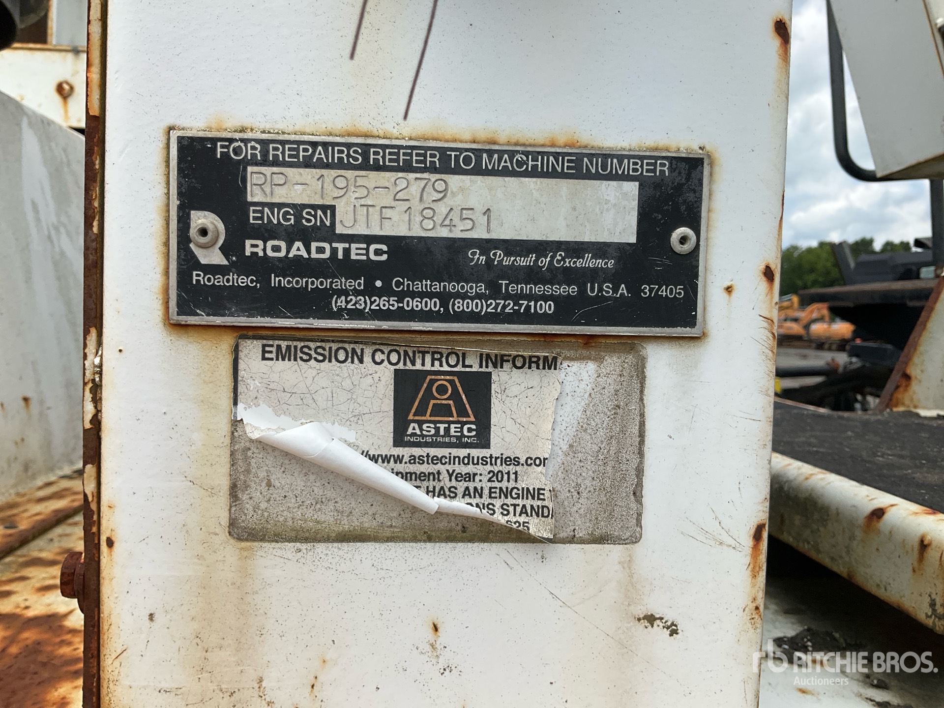 2013 Roadtec / Astec RP-195
