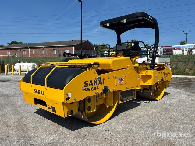2021 Sakai Sw884 Double Drum Roller