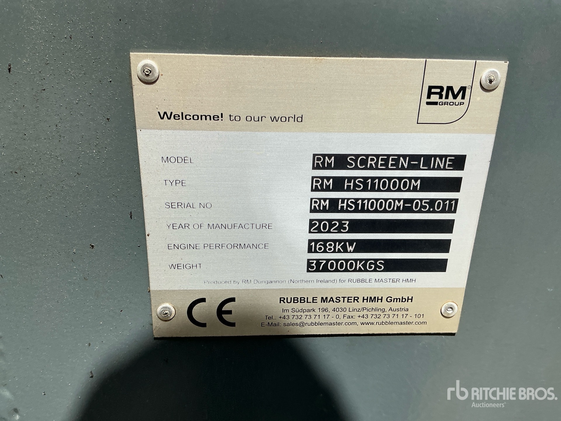 2023 Rubble Master HS11000M