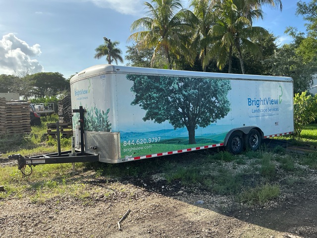 2016 Express 24 ft T/A Enclosed Trailer