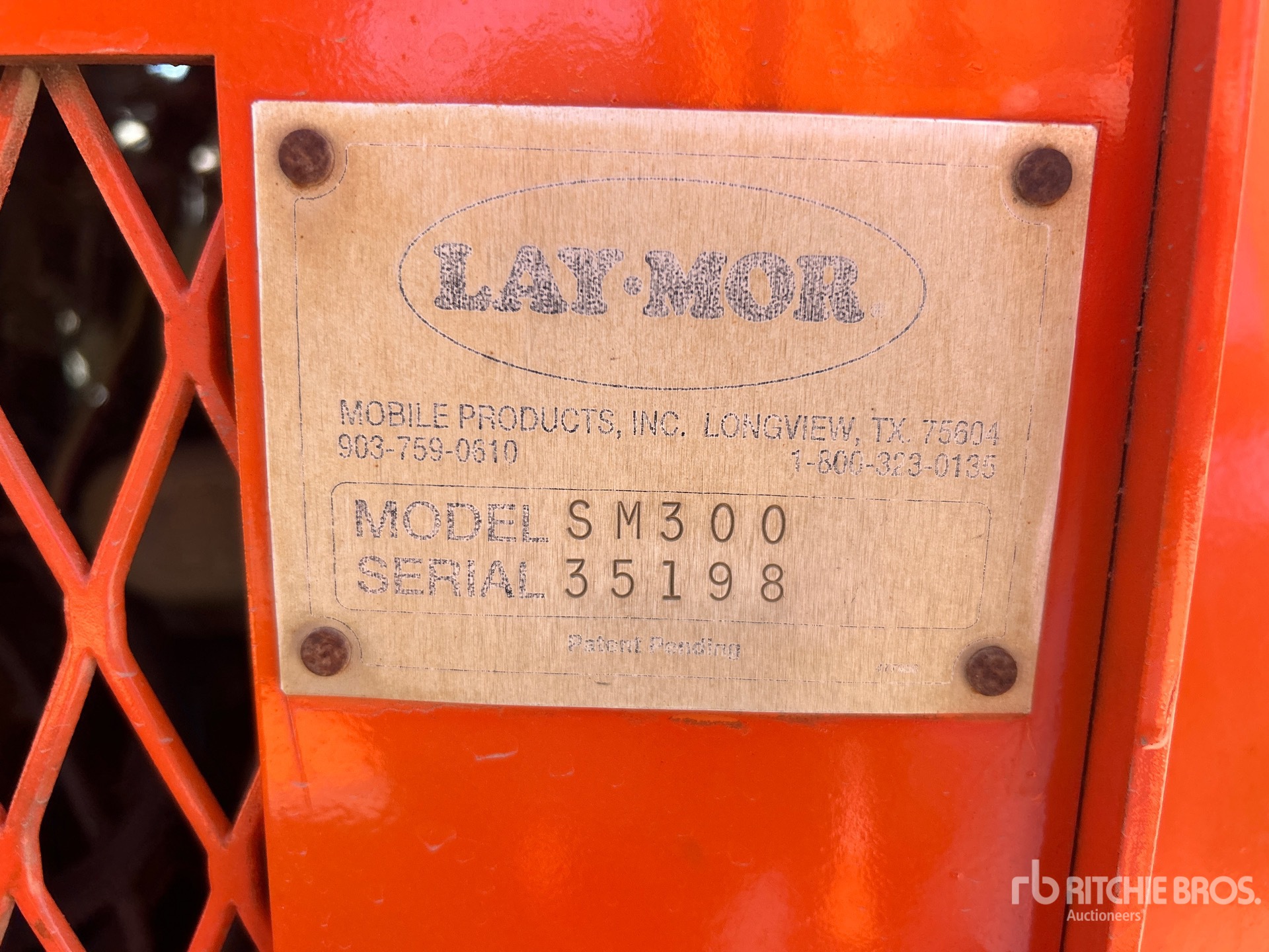 2014 Lay-Mor SM300