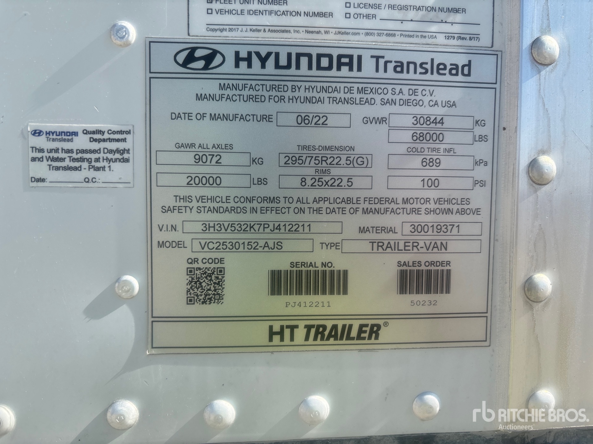 2023 Hyundai VC2530152-AJS