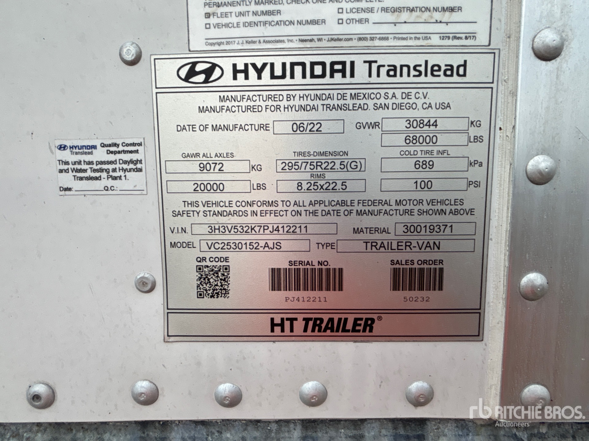 2023 Hyundai VC2530152-AJS