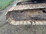 Undercarriage with Left Track Tensioner