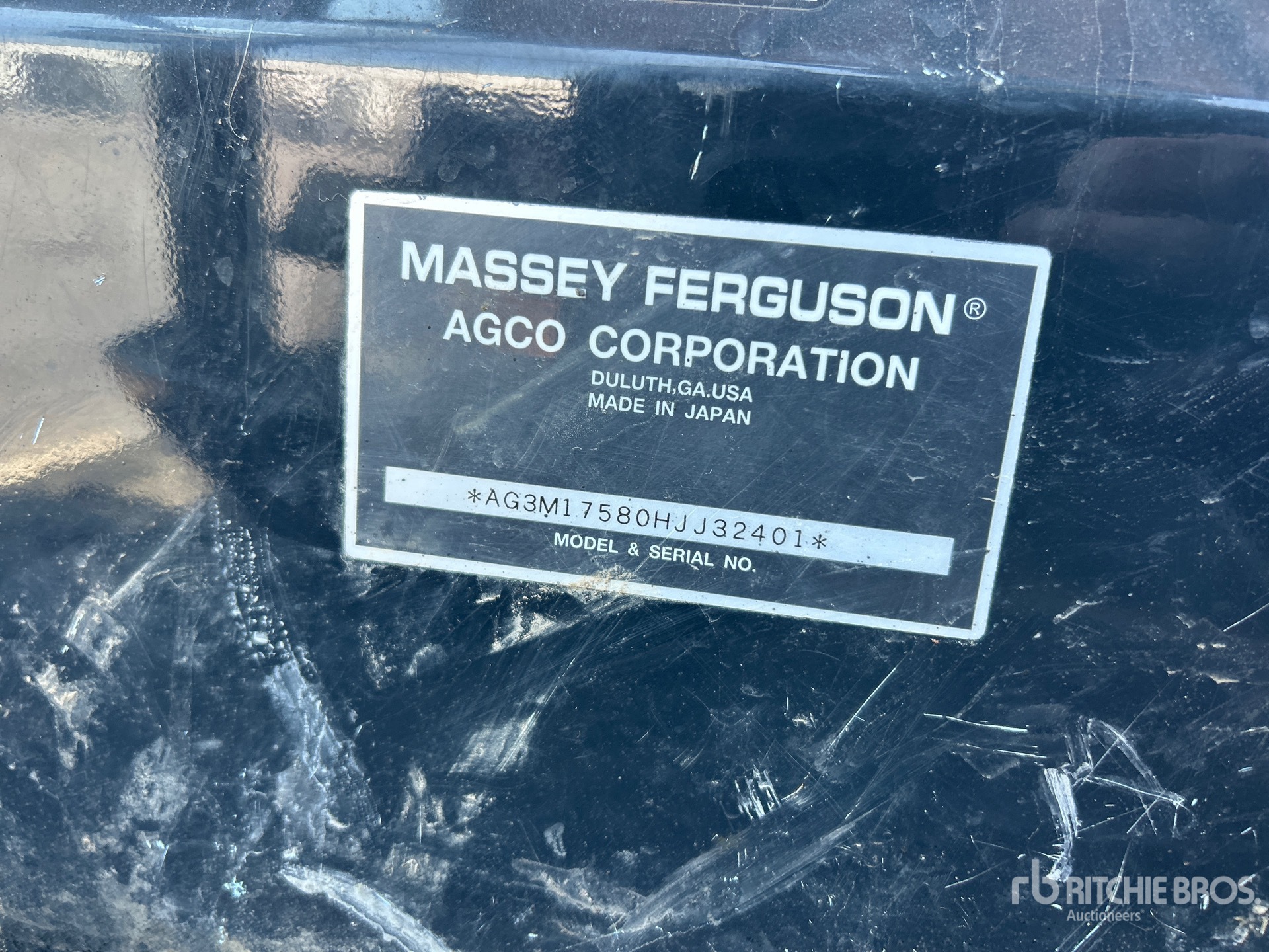 2018 Massey Ferguson 1758H
