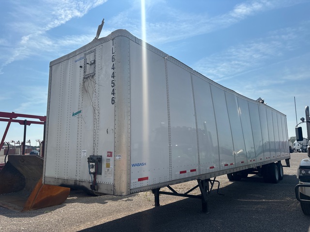 2026 Wabash DVCVHPC 53 ft x 102 in T/A Van Trailer (Inoperable)