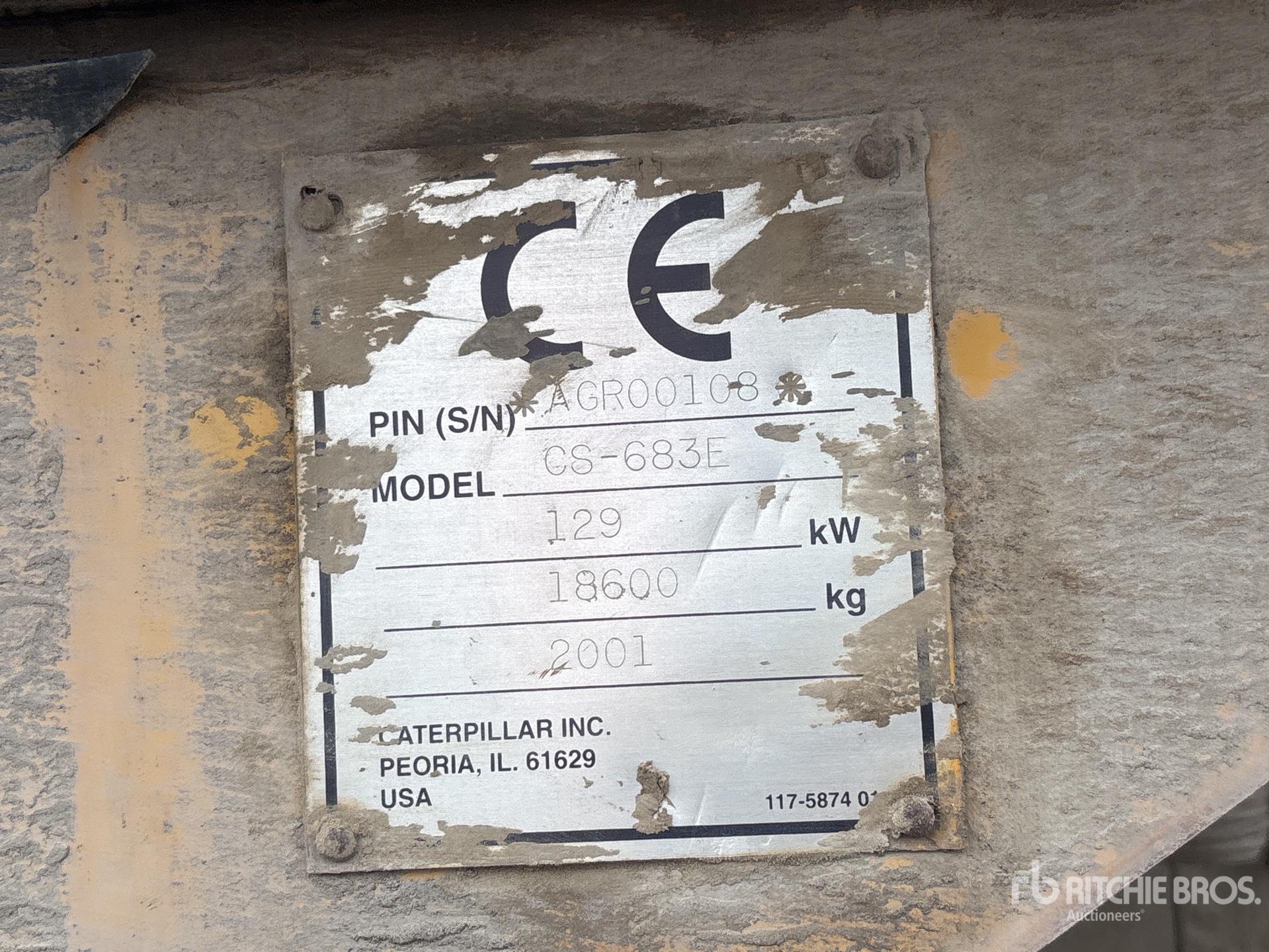 2001 Caterpillar CS-683E