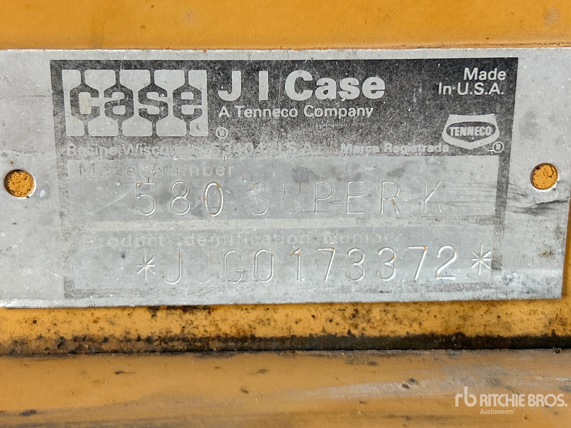 1993 Case 580 Super K