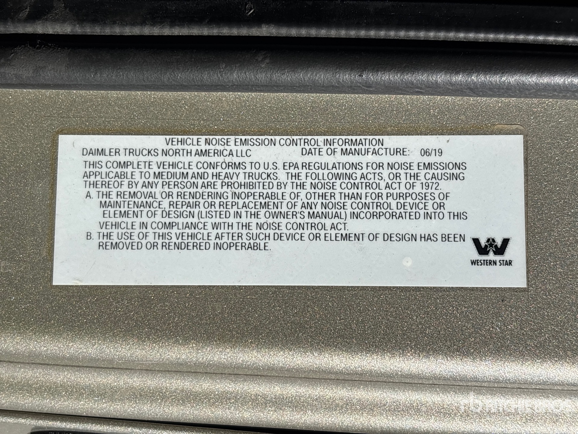 2020 Western Star 5700