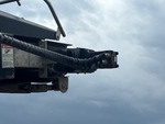 Chassis with Discharge Conveyor Drive Motor