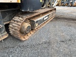 Undercarriage with Left Track Pads