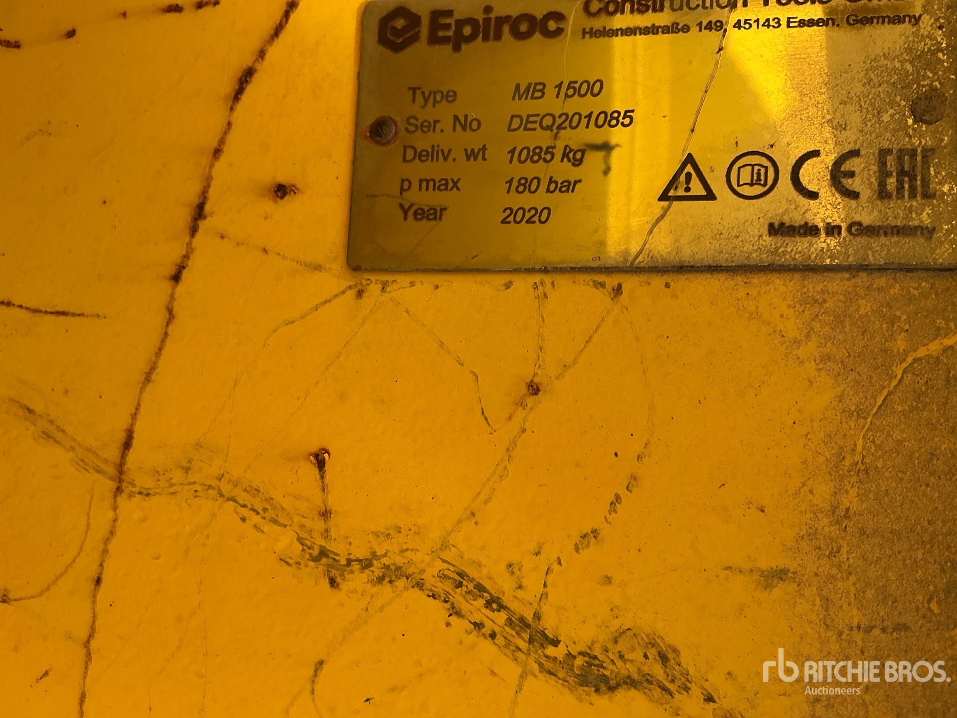 2020 Epiroc MB1500