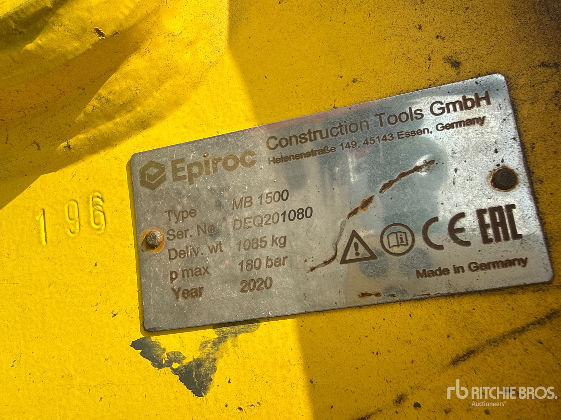 2020 Epiroc MB1500