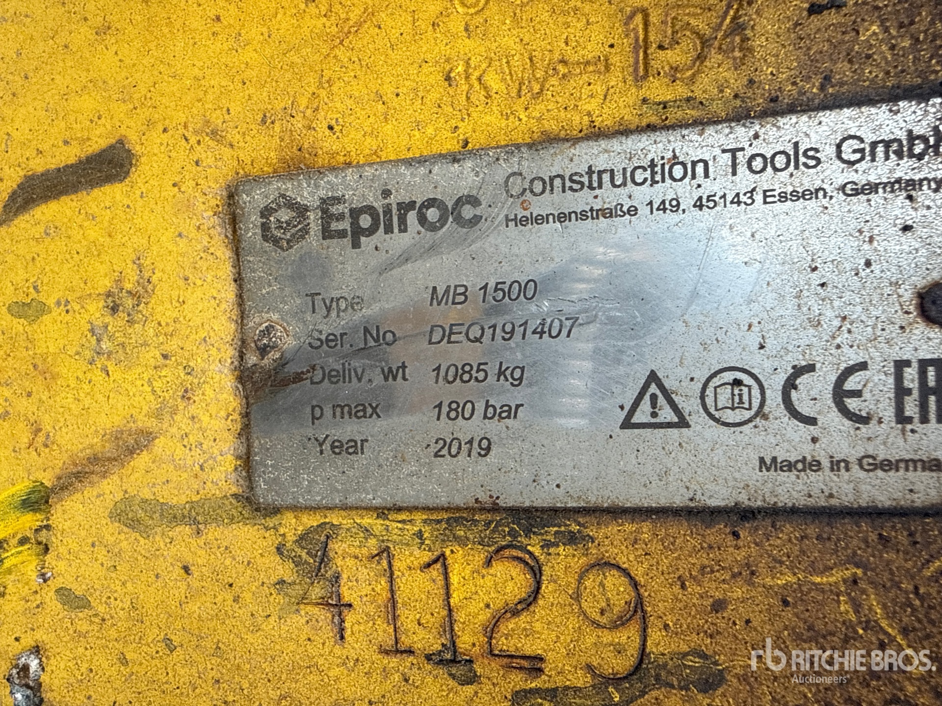 2019 Epiroc MB1500