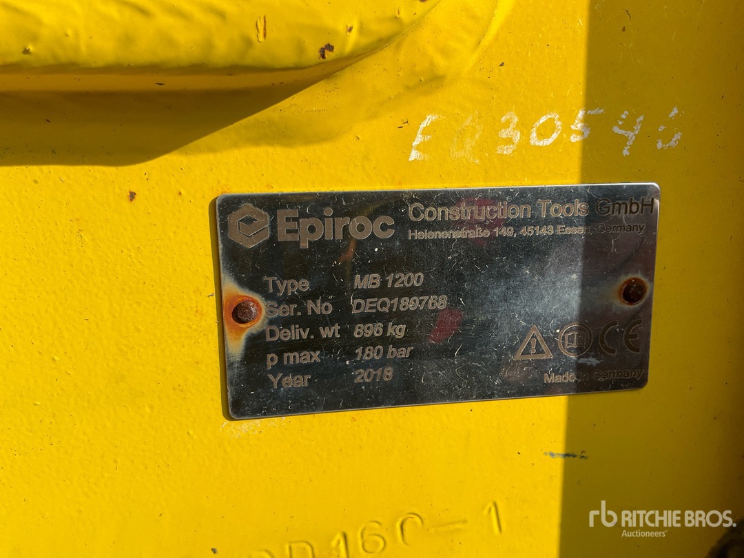 2018 Epiroc MB1200