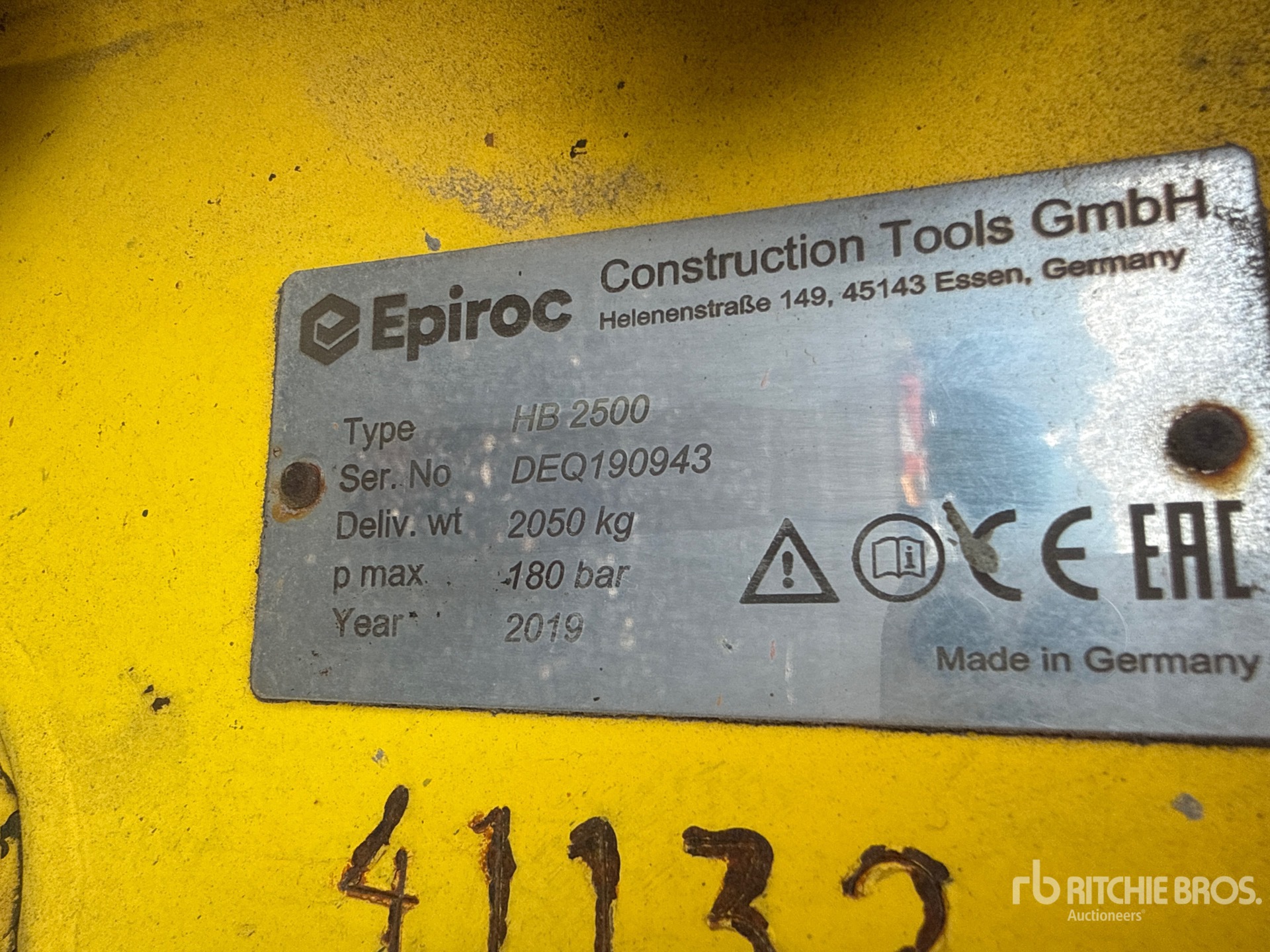 2019 Epiroc HB2500