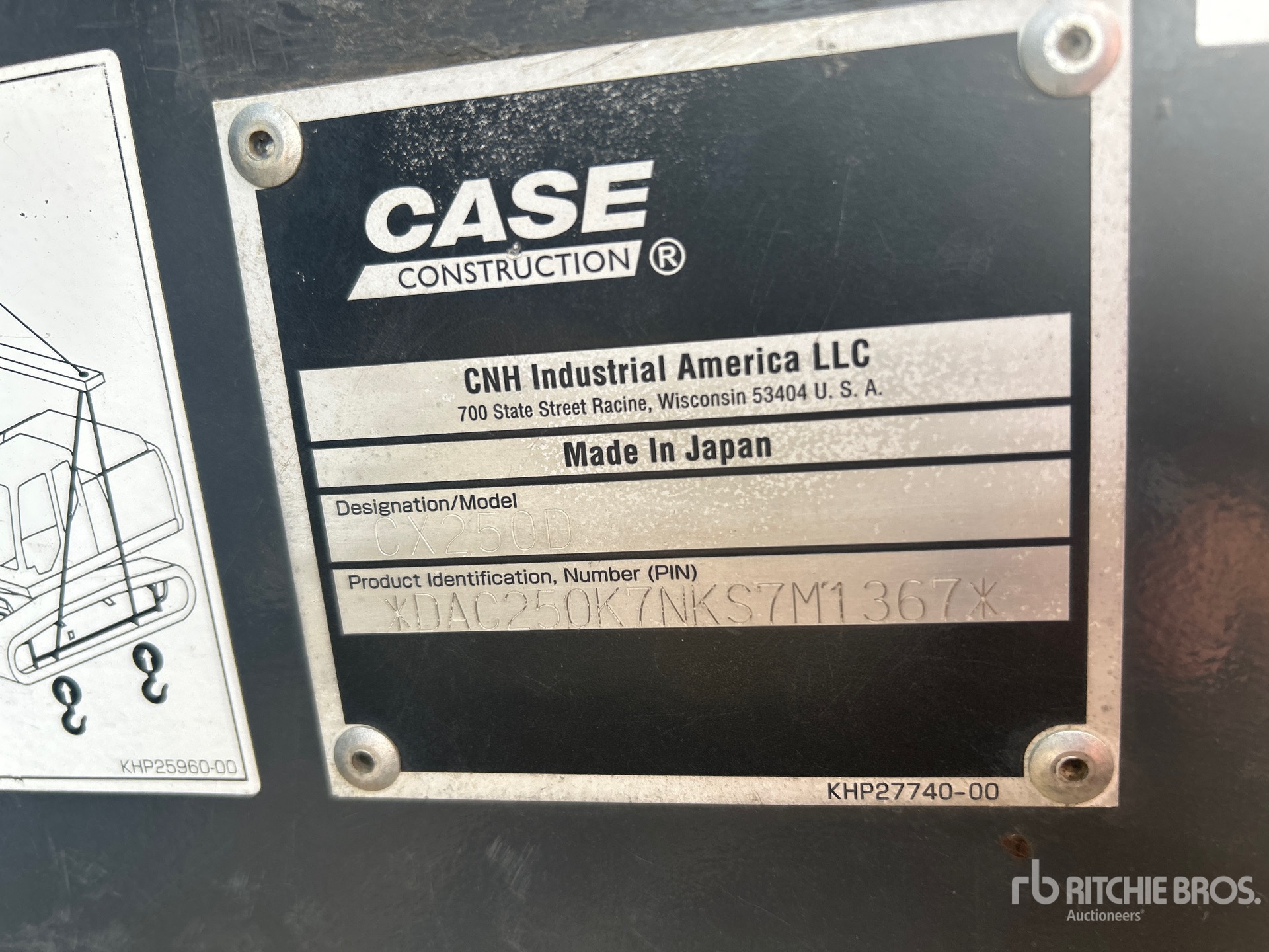 2019 Case CX250D