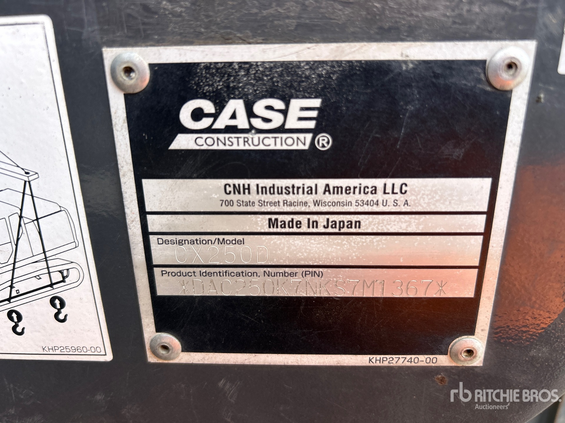 2019 Case CX250D