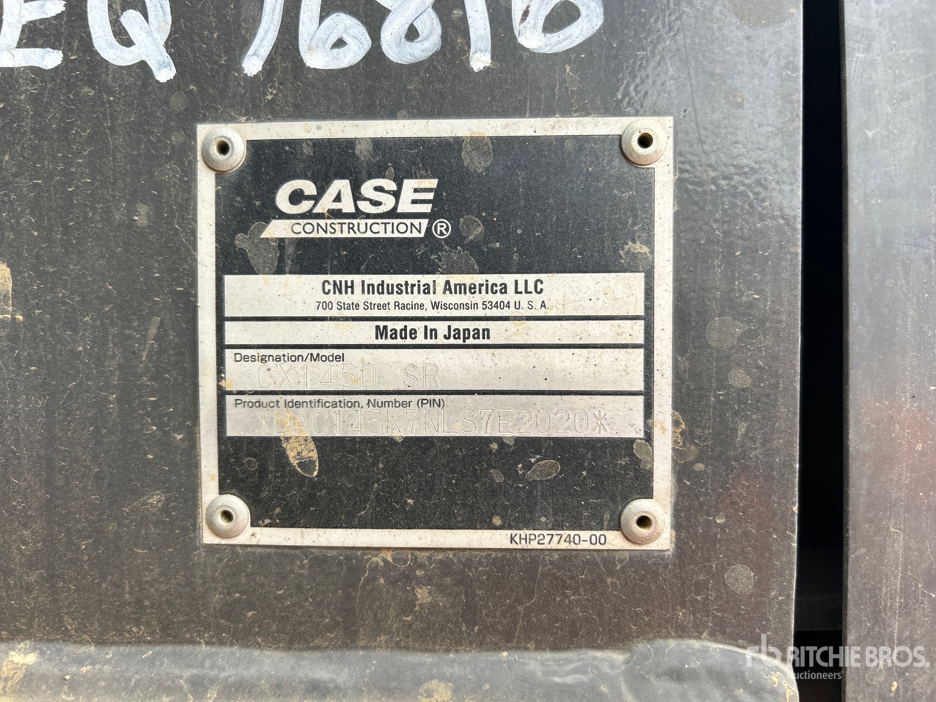 2020 Case CX145D SR