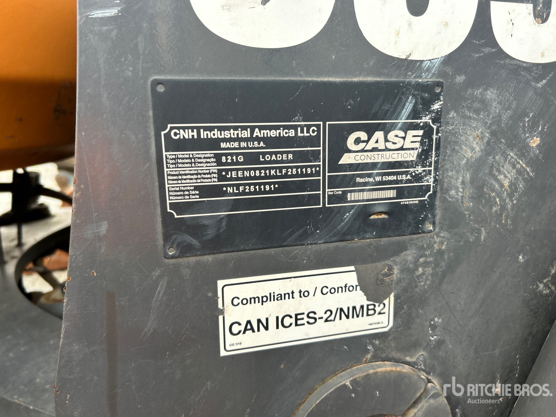 2020 Case 821G