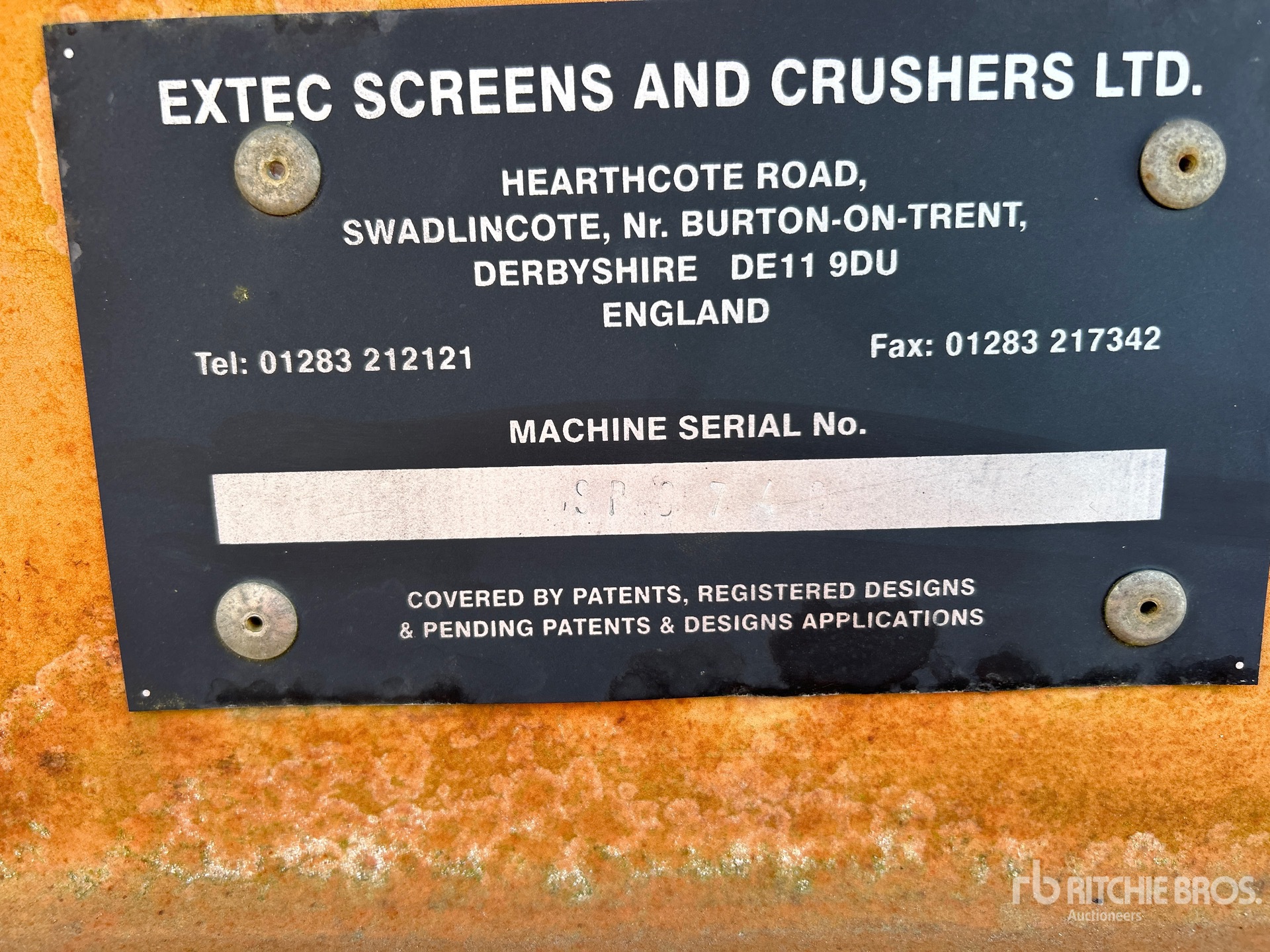 2005 Extec  30 IN X 60 FT PORTABLE STACKING