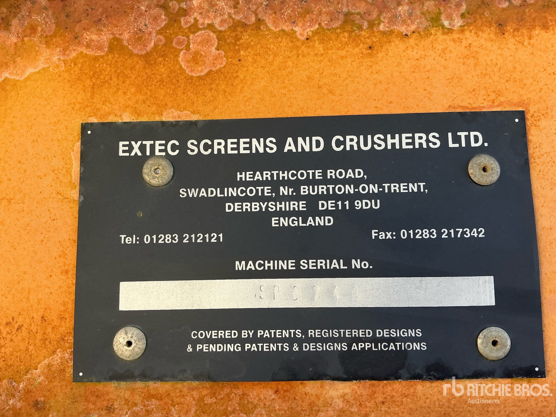 2005 Extec  30 IN X 60 FT PORTABLE STACKING