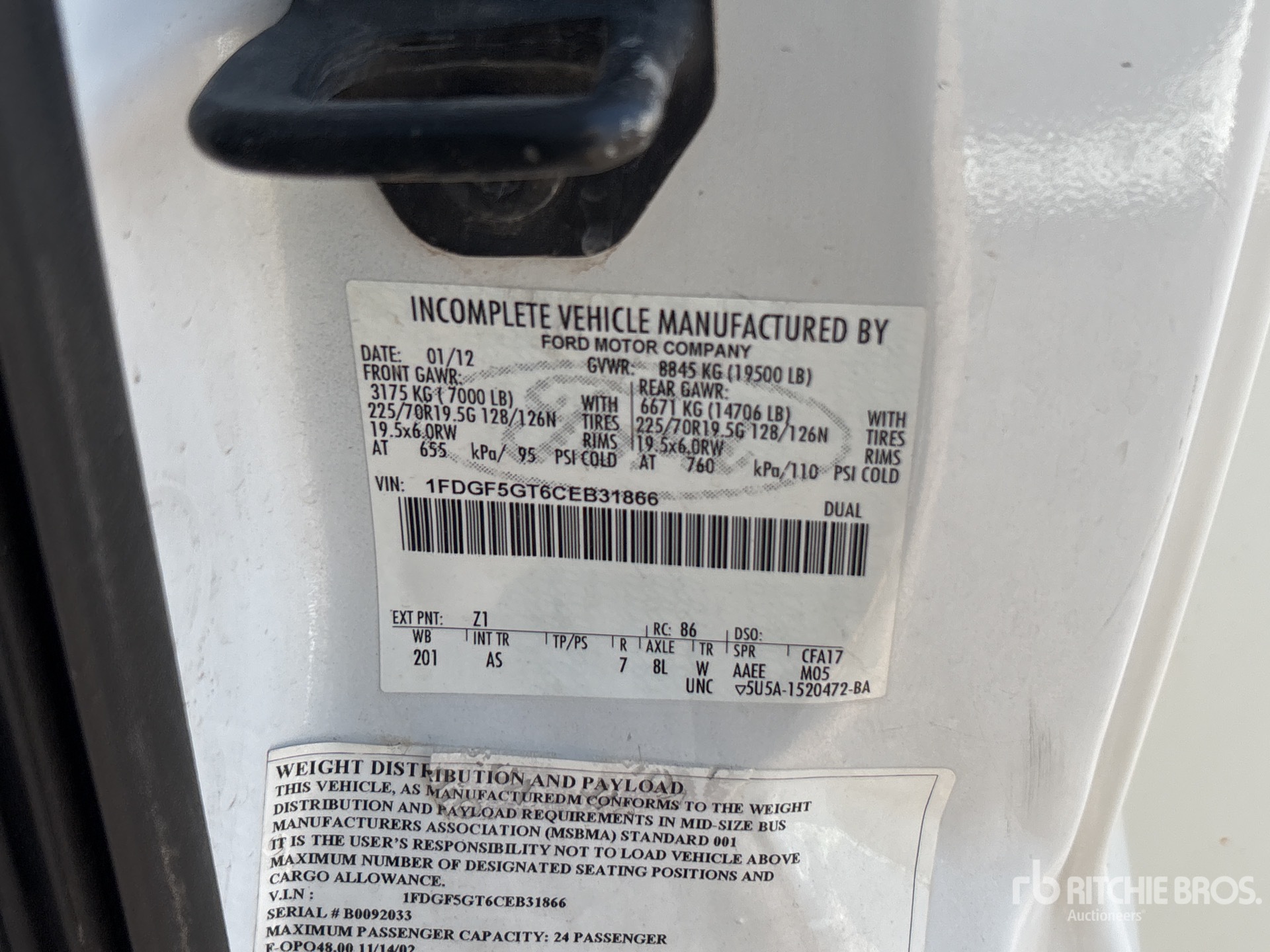 2012 Ford F-550