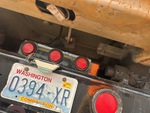 Chassis with Kennzeichenschildleuchte funktionsfähig