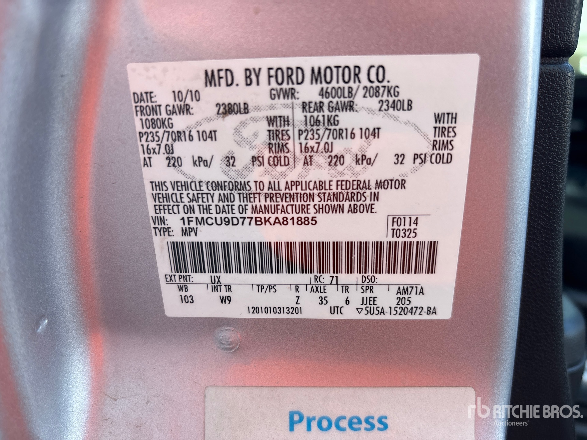2011 Ford ESCAPE