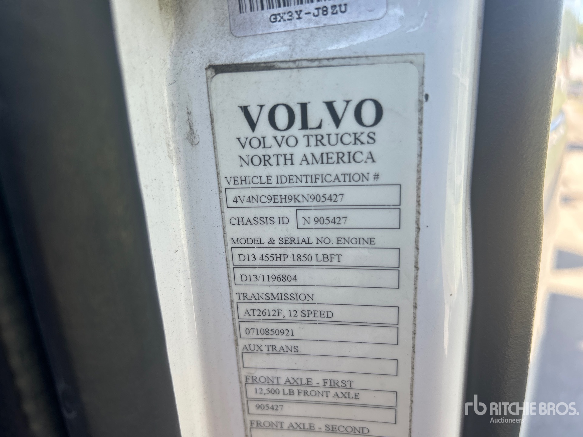 2018 Volvo VNL860