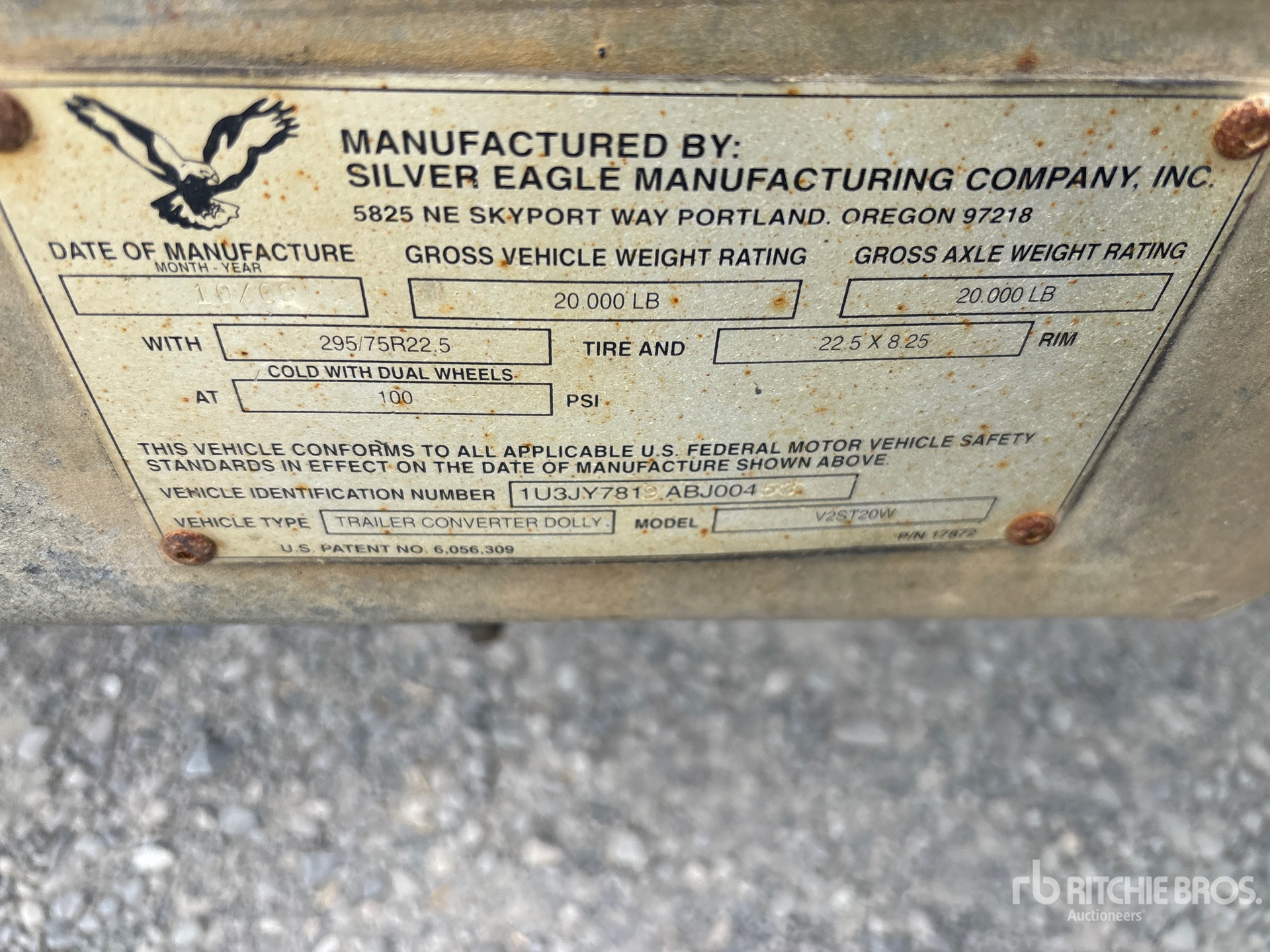 Silver Eagle V2ST20W