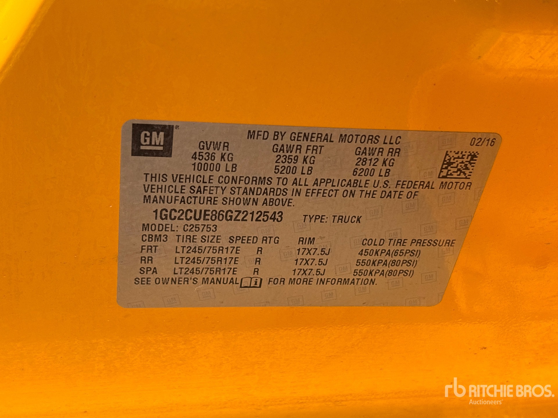 2016 Chevrolet Silverado 2500HD