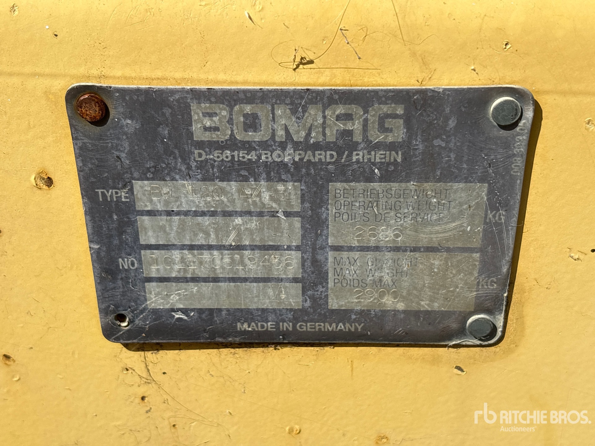 2004 Bomag BW120AD-3
