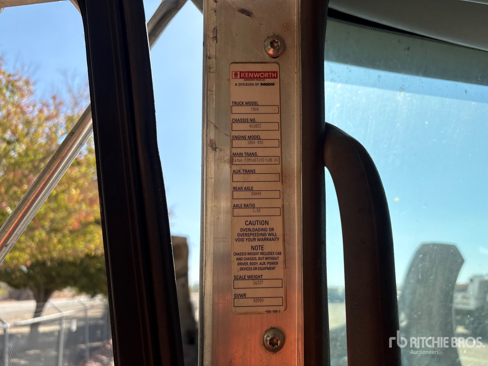 2014 Kenworth T800