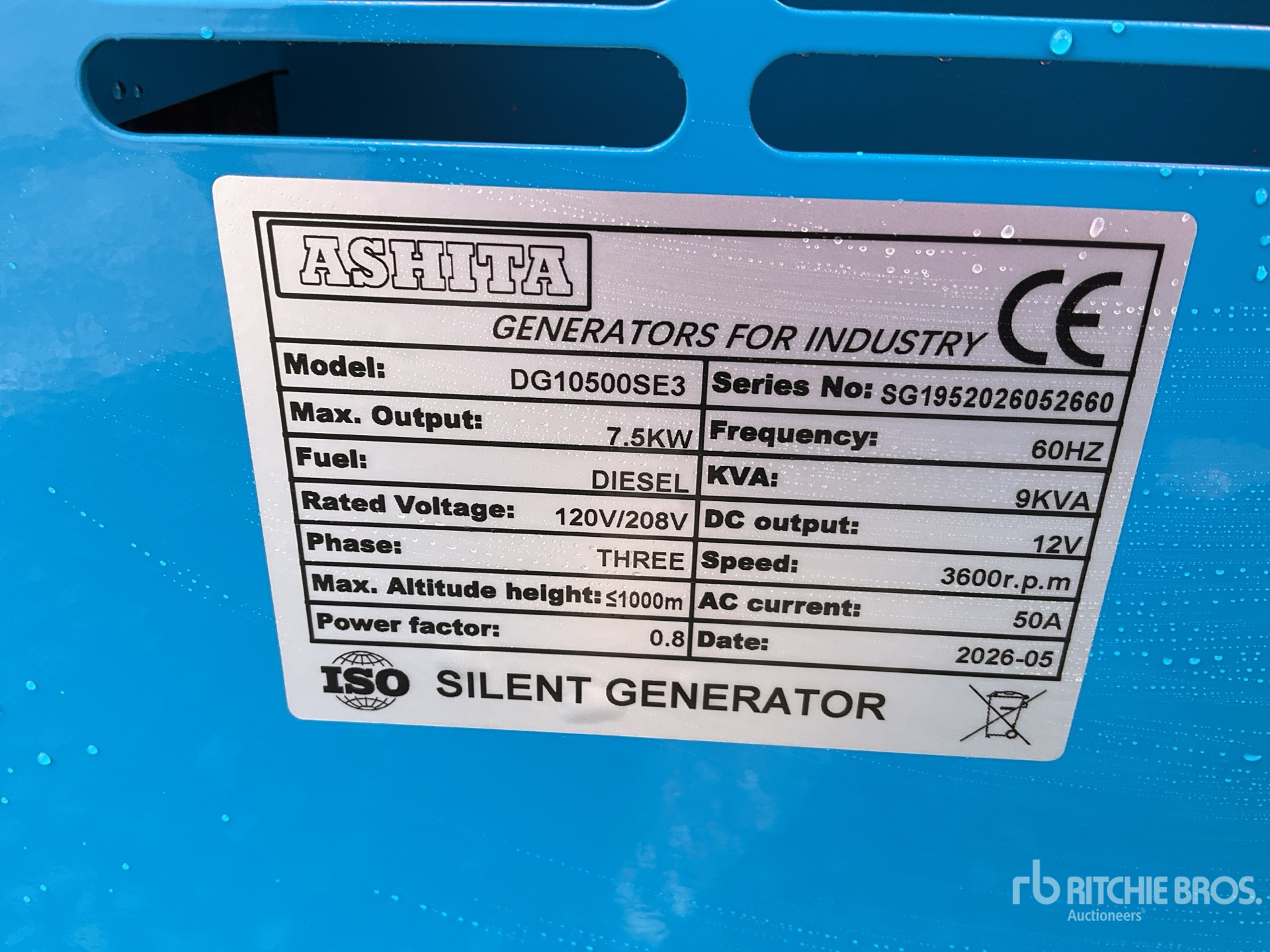 2026 Ashita DG10500SE3