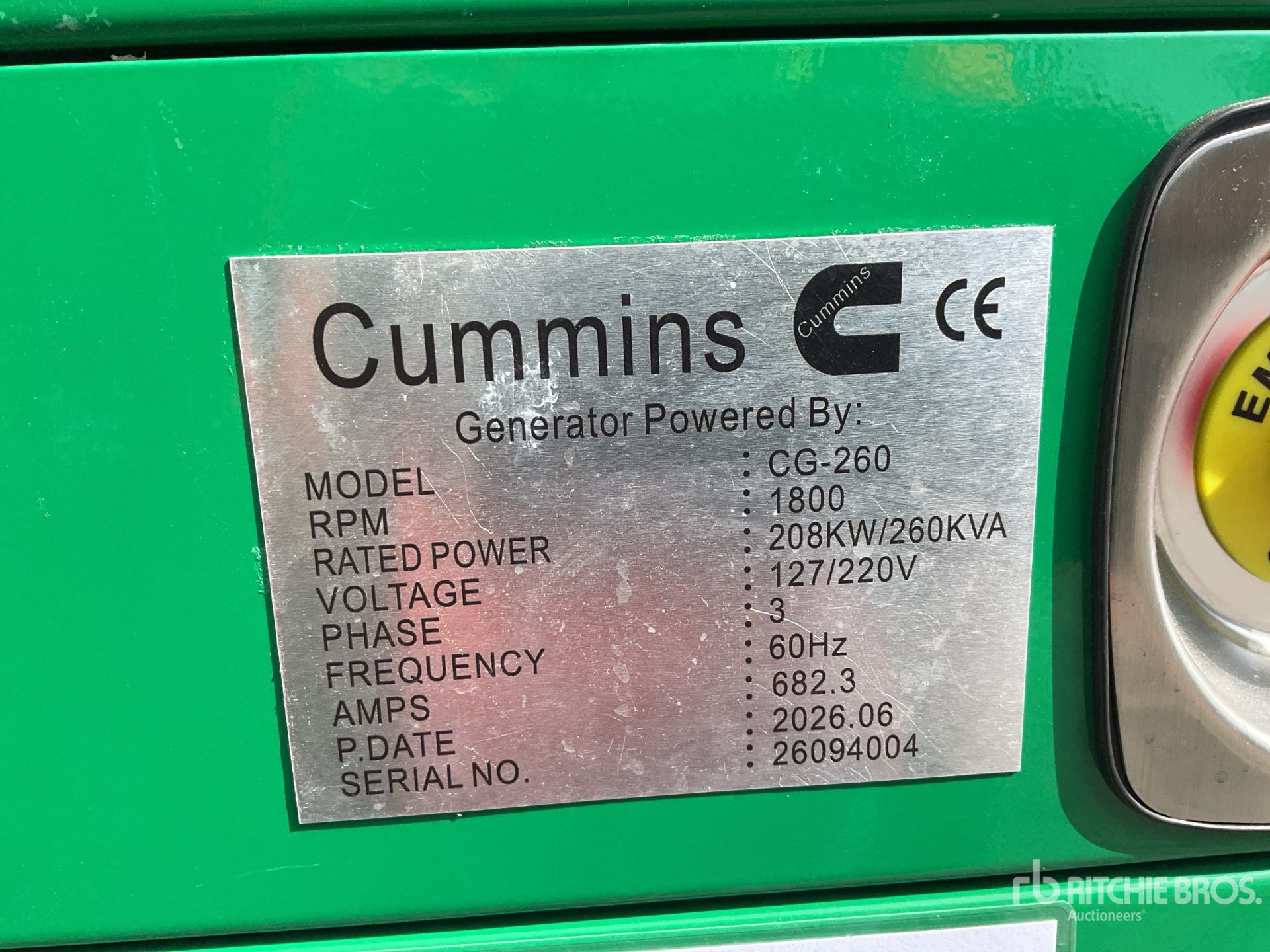 2026 Cummins CG260