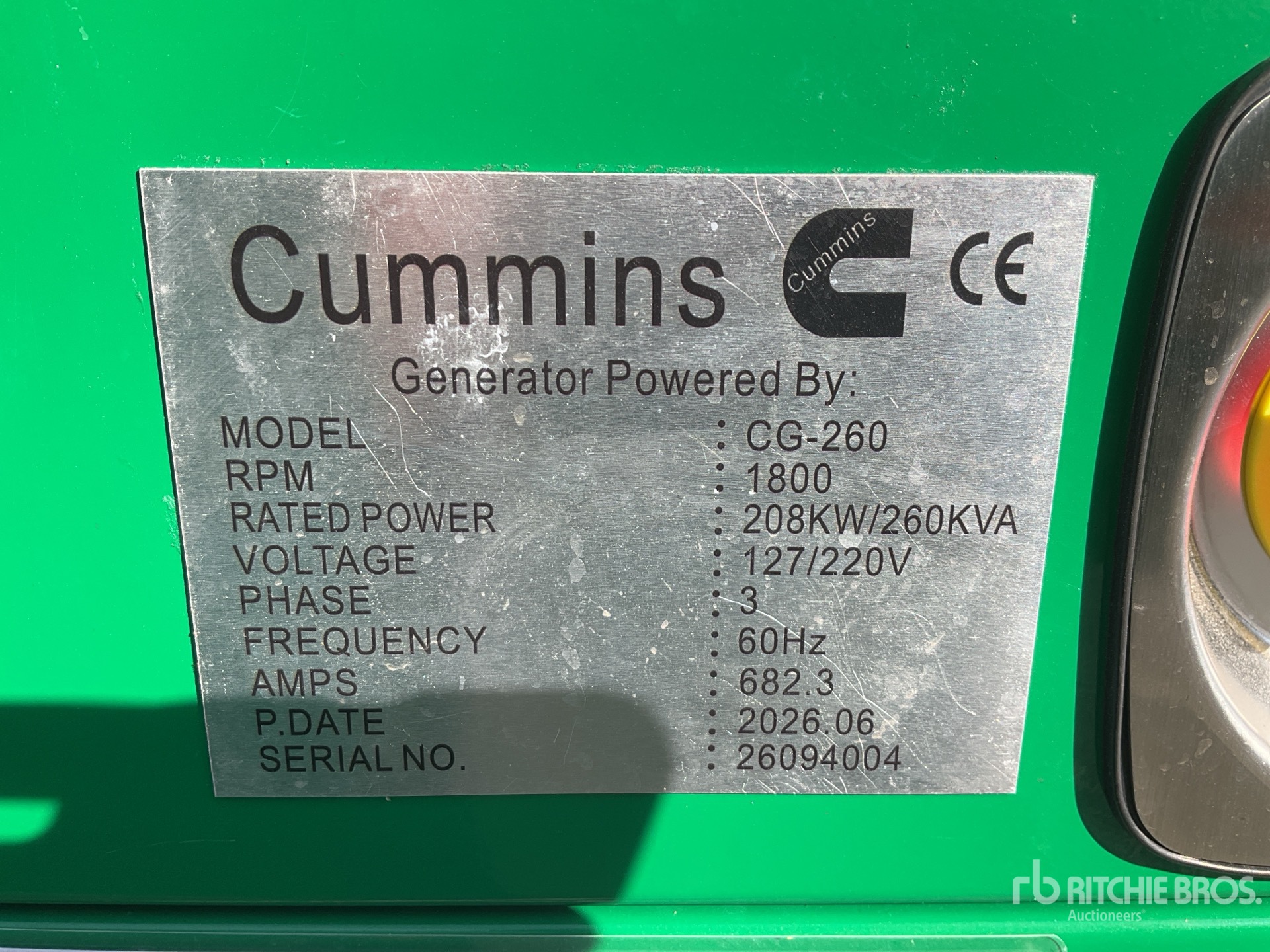 2026 Cummins CG260