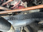 General Appearance with Frame Stamp Serial Number/VIN Photo