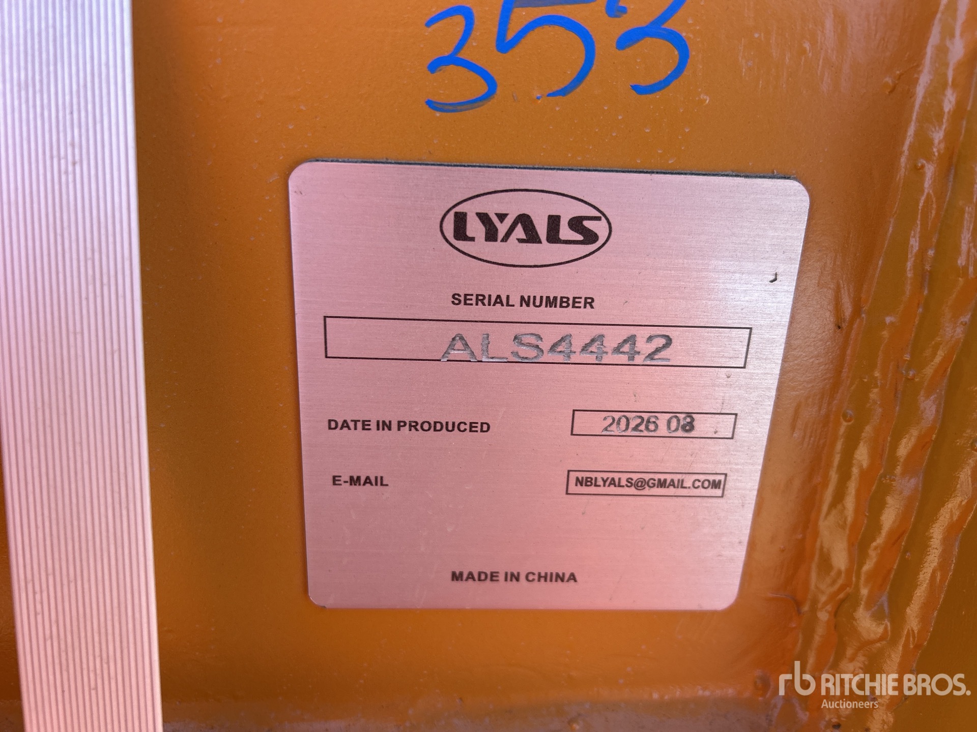 2026 LYALS ALS EB320