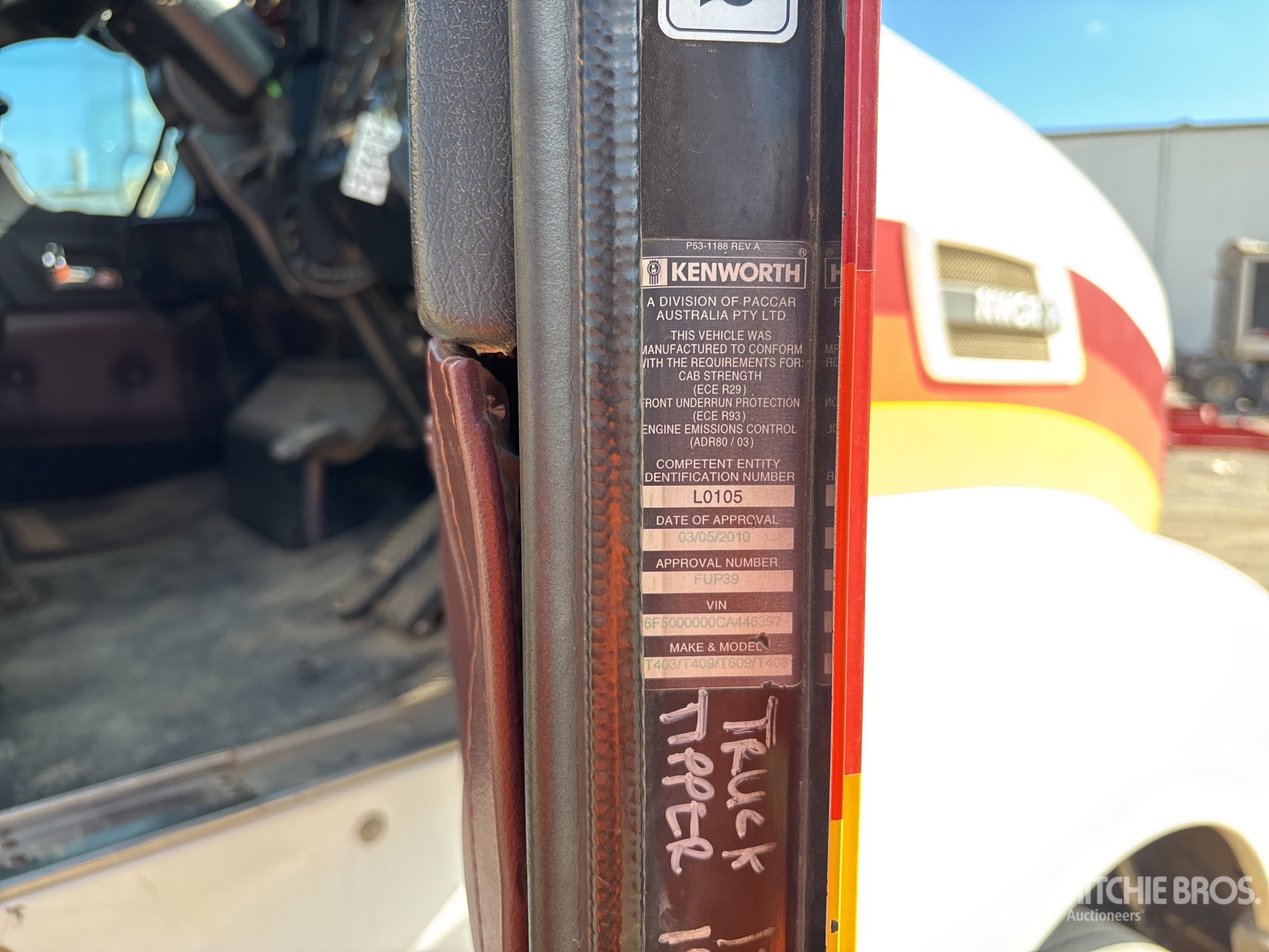 2012 Kenworth T403
