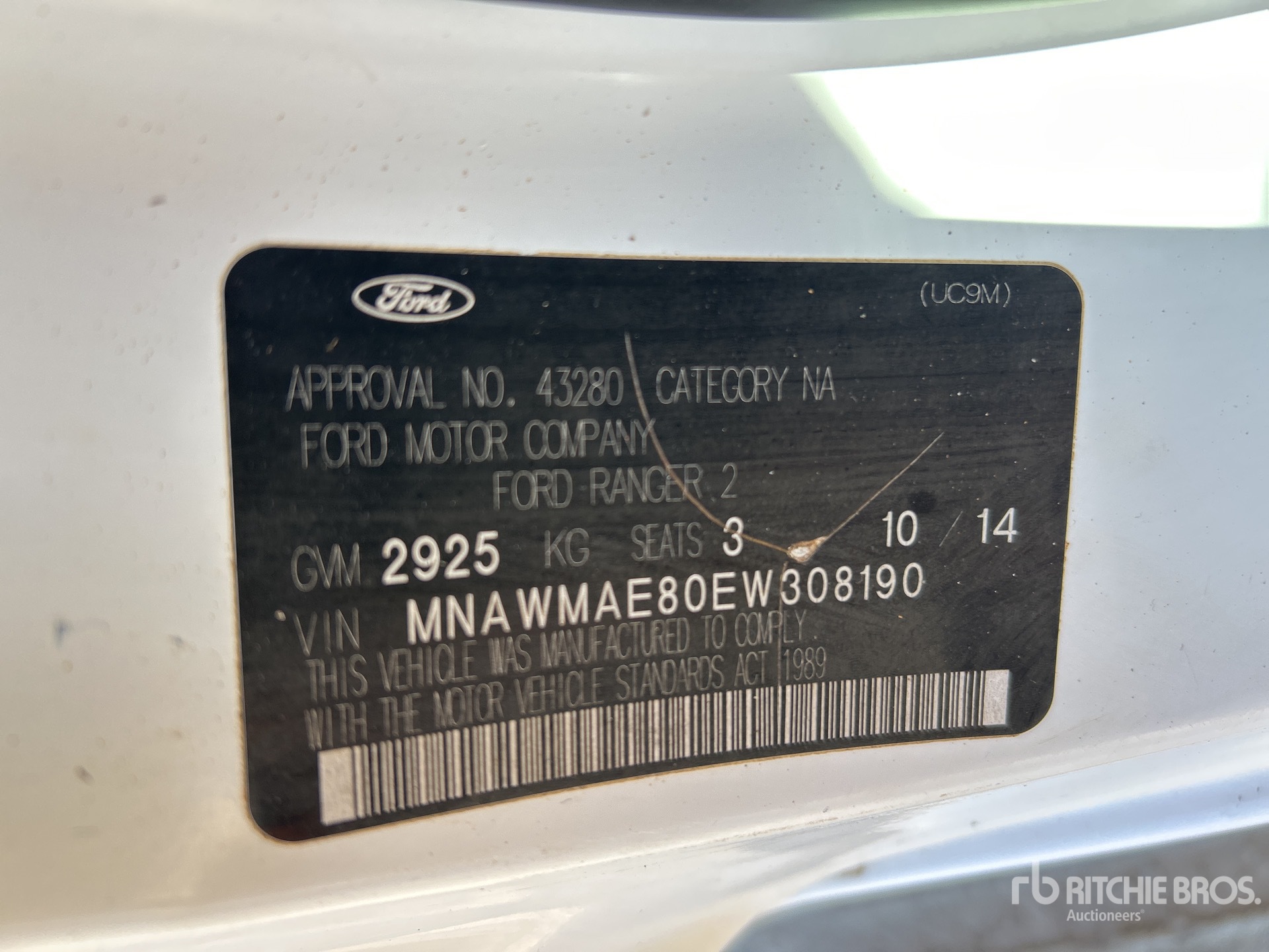 2014 Ford Ranger