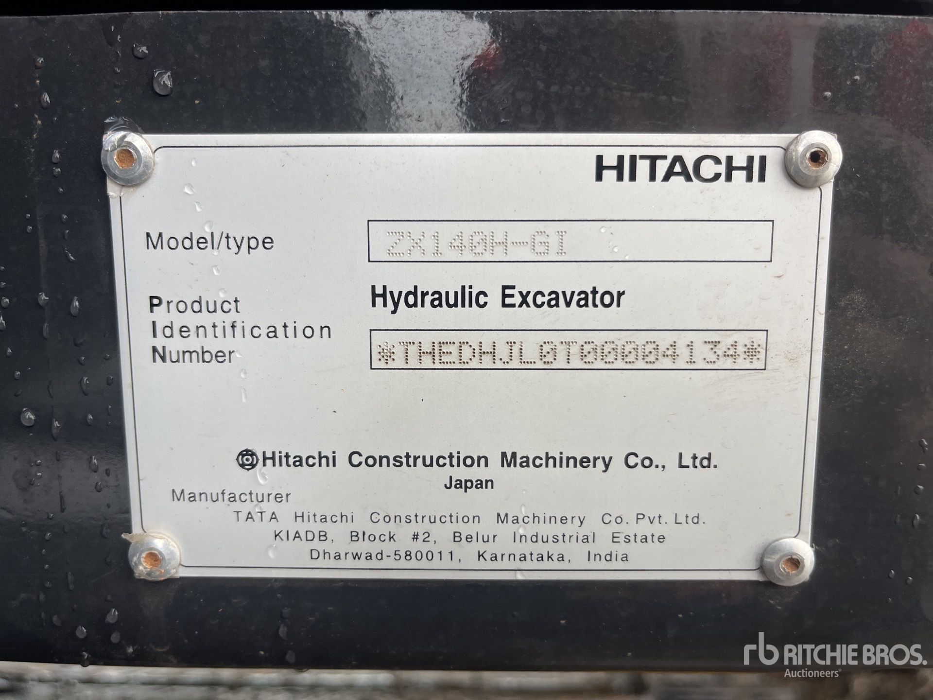 2026 Hitachi ZX140H-GI