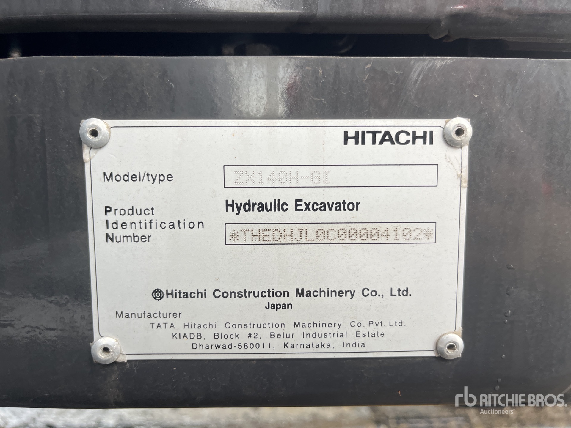 2026 Hitachi ZX140H-GI