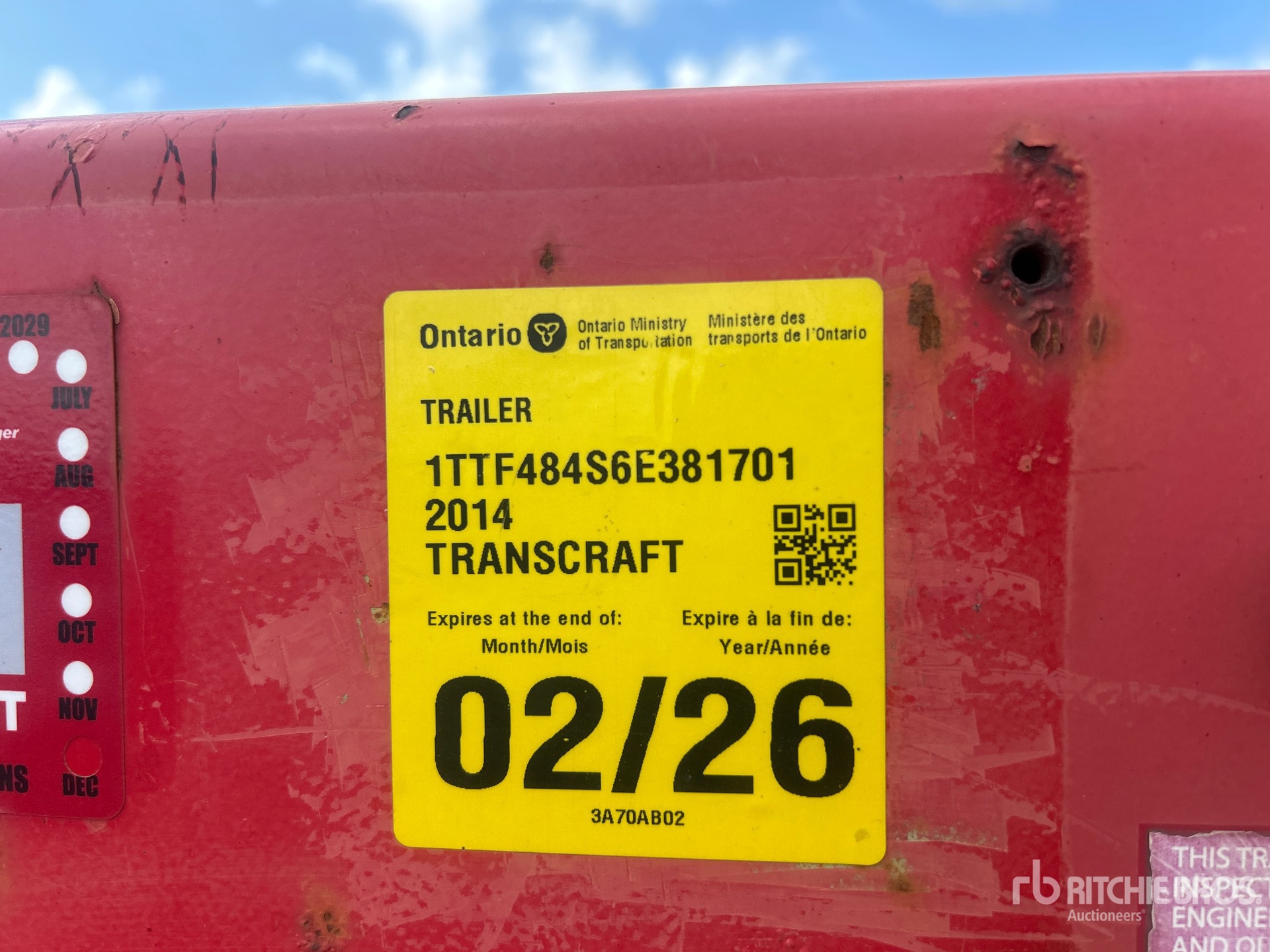 2014 Transcraft TL2000
