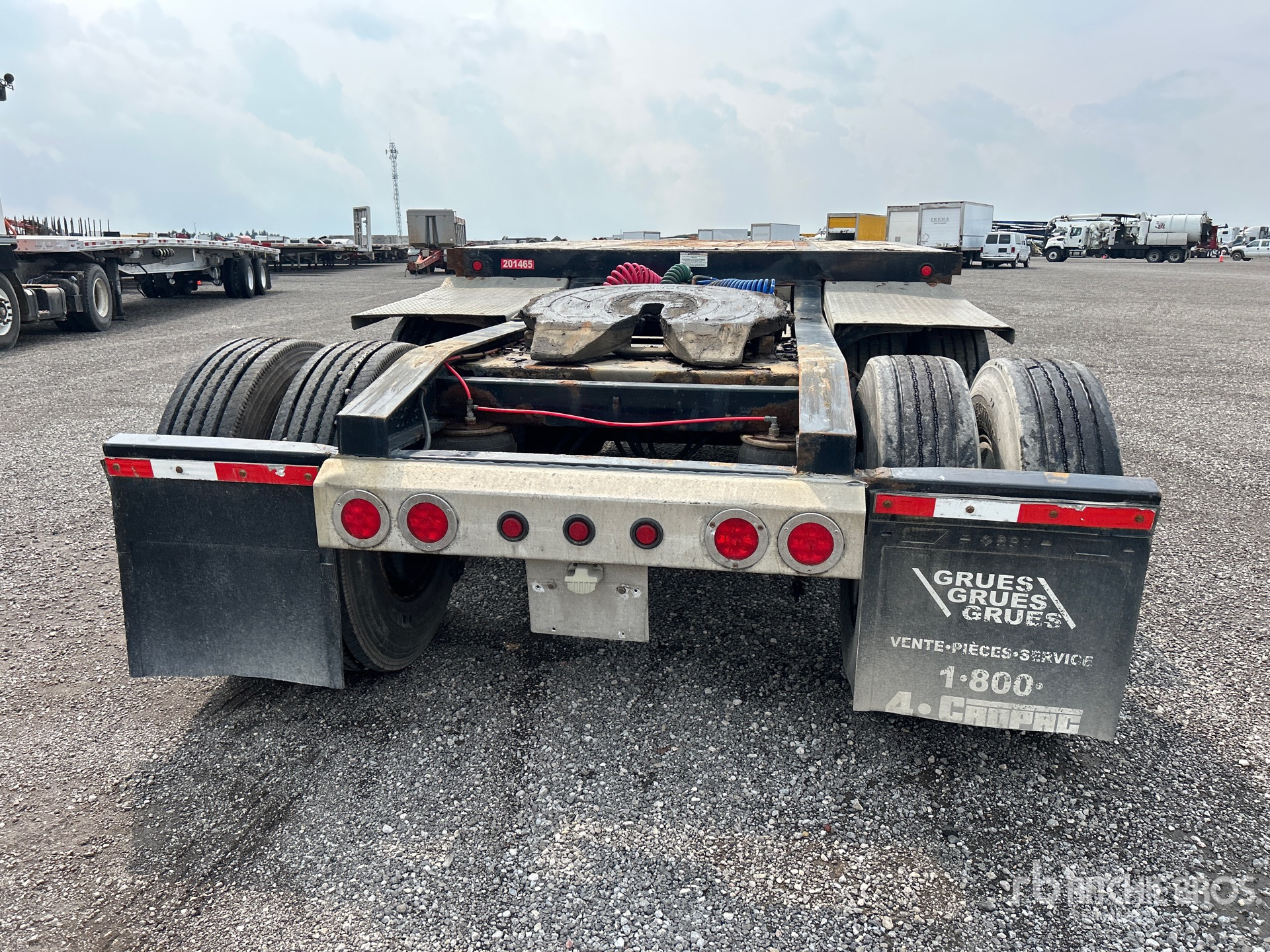 2012 Load King 28 ft Super B-Train Lead