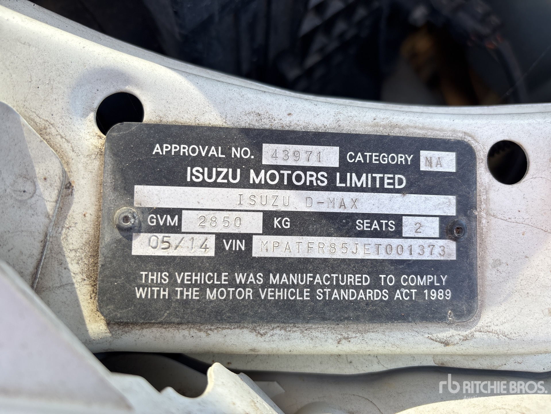 2014 Isuzu D-MAX