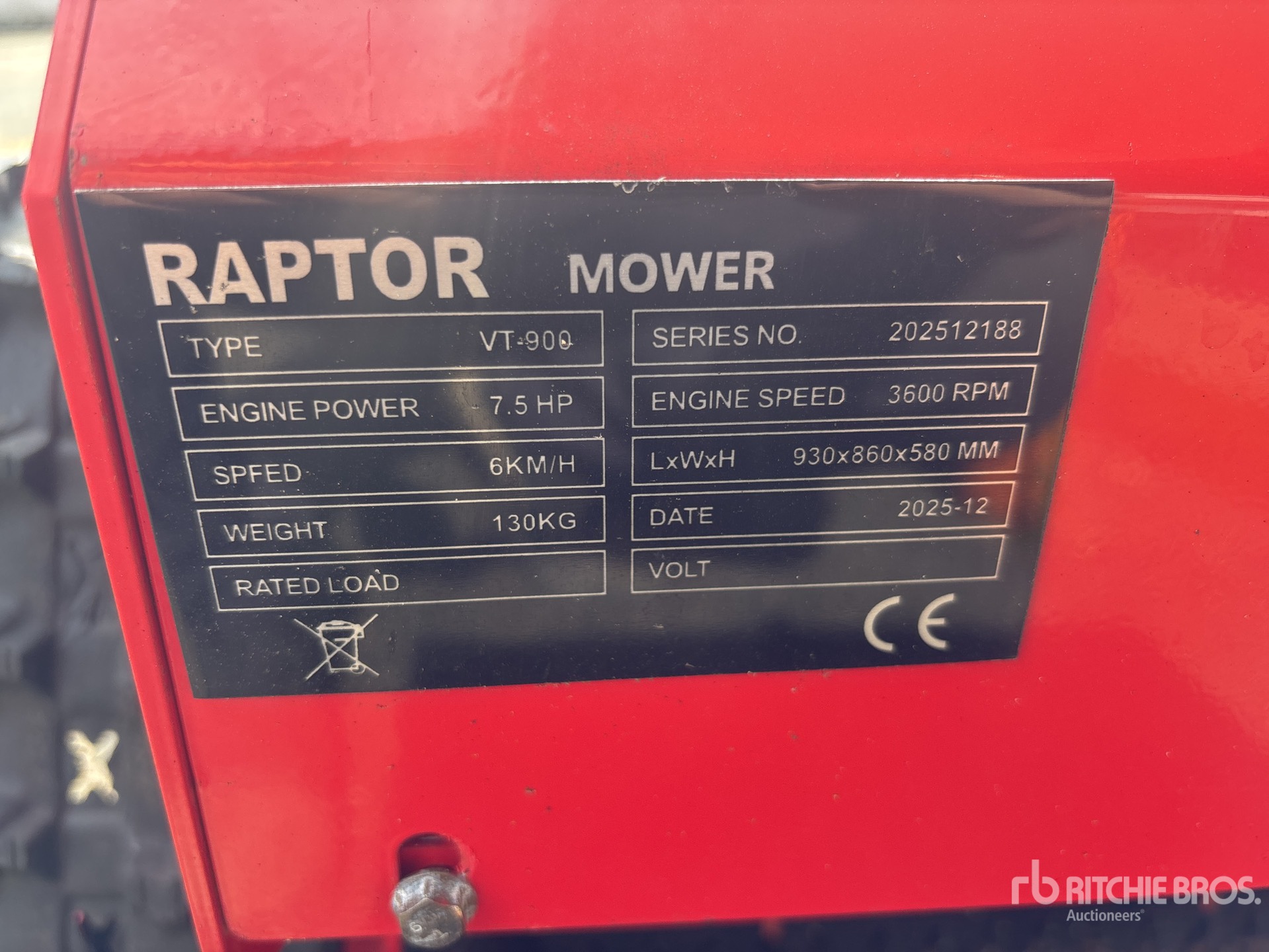 2025 Raptor VT900
