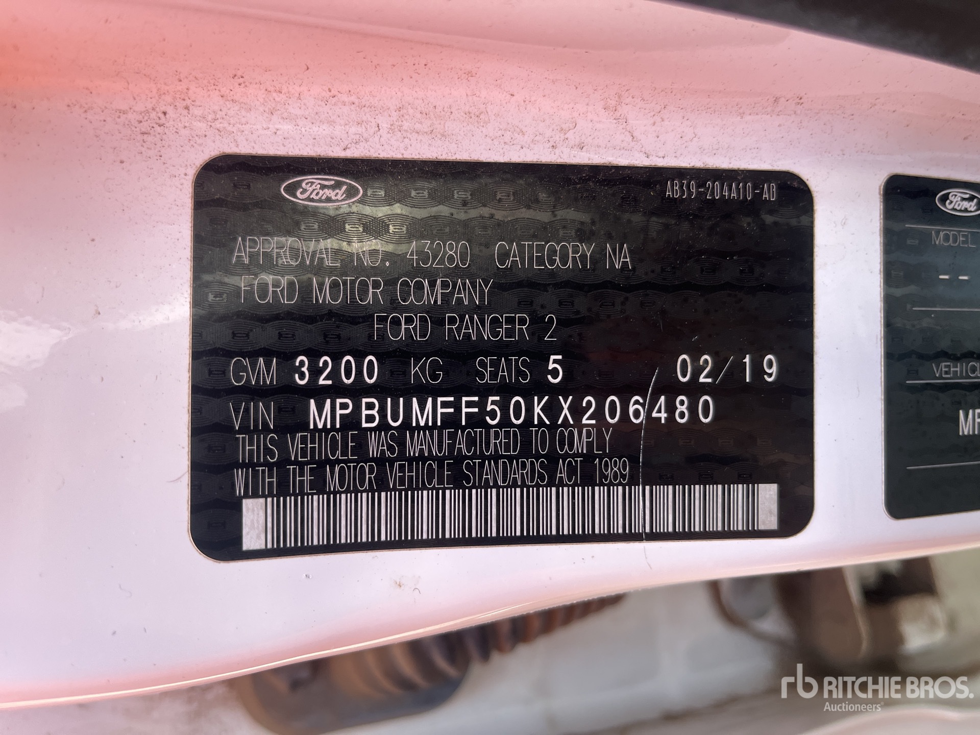 2019 Ford Ranger
